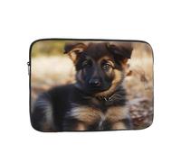 German Shepherd Puppy Laptop Case Sleeve 15 inch Laptop Bag Shockproof Computer Carrying Cover Protective Notebook Case
