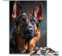 German Shepherd Puzzles for Adults And Teenagers, Challenging Game And Family Play Birthday Present, Gifts, Wall Art (26x38cm)