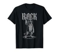 German Shepherd Rock Music Retro Vintage Dog Lover T-Shirt