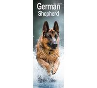 German Shepherd Slim Calendar 2024 Dog Breed Slimline Calendar - 12 Month