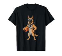German Shepherd Soccer Dog with Sunglasses T-Shirt