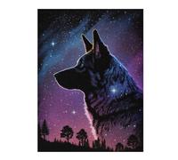 German Shepherd Style 4 Colourful Jigsaw Puzzle for Adults, 500 PCS