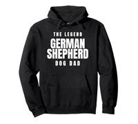 German Shepherd The Legend Dog Dad Best Friend Pet Owner Pullover Hoodie