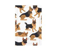 German shepherd Wall Plates Decorative Light Switch Cover 1 Gang Outlet Covers Standard Size 5" x 3" Plug Covers Electrical Switchplate Home Decor for Bedroom Kitchen