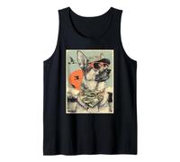 German Shepherd with Sunglasses Duck Hunting Retro Sunset Tank Top
