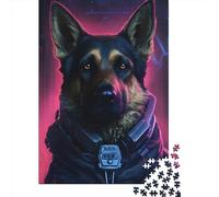 German Shepherd1 1000 Pieces Puzzles for Adults & Teenager Teenager Man Woman Gift 1000pcs (38x26cm)