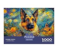 German ShepherdFormidable 1000-Piece Jigsaw Puzzles for Adults An Odyssey of Impossible, Hard, And Difficult Challenging Puzzle Educational Games - The Ultimate Gift for Dedicated Adult And Teen Puzz