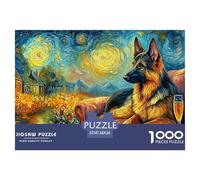 German ShepherdMaster-Level Jigsaw Puzzles for Adults Embark on A 1000-Piece Advanced And Challenging Puzzle Games Journey - Positioned As The Ultimate Gift Jigsaw Puzzles for Adults And Kids Age 12
