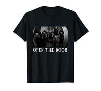 German Shepherds GSP Street Gang Fish Eye Open The Door T-Shirt