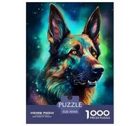 German Shepherds Jigsaw Puzzles for Adults Animal Puzzles 1000 Jigsaws Educational Games Home Decoration Gifts 70x50cm/1000pcs
