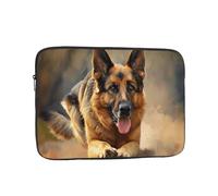 German Shepherds Laptop Sleeve Shockproof Case Slim, Lightweight, Portable Protective Travel Carrying for 15 inch