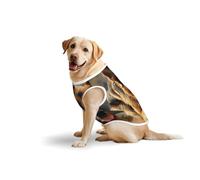 German Shepherds Large Dog Vest Pure Cotton Breathable | Anti-Shedding Tank Top for Golden Retriever, Labrador, Husky | Comfortable Sleeveless Shirt for Large Breed Dogs, Outdoor Walking 5X-Large