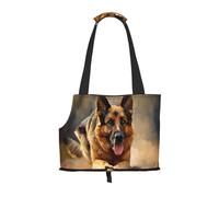 German Shepherds Pet Tote Bag Foldable Handbag Carrier for Small Dogs Cats Puppy Portable Travel Shoulder