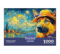 German ShepherdSuperior 1000-Piece Jigsaw Puzzles for Adults Delivering A Series of Challenging Educational Games - Positioned As The Ideal Educational Gift Jigsaw Puzzles for Adults And Kids Age 12