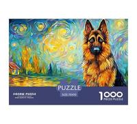 German ShepherdSuperior 1000-Piece Jigsaw Puzzles for Adults Delivering A Series of Challenging Educational Games - Positioned As The Ideal Educational Gift Jigsaw Puzzles for Adults And Kids Age 12