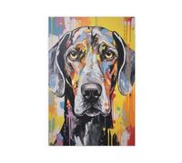 German Shorthair Pointer Dog Poster Canvas Poster Bedroom Decor Landscape Office Room Decor Gift 16x24inch(40x60cm)