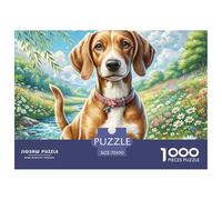 German Shorthaired Pointer 1000 Pieces Jigsaw Puzzles Engaging Home Decoration Jigsaw Puzzles Beautiful Decoration for Adults & Families 70x50cm/1000pcs