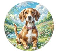 German Shorthaired Pointer 1000 Pieces Jigsaw Puzzles For Adults Challenging Game Stress Relieving Entertainment Exercise The Memory of The Brain For Adults Gifts 1000pcs (67.5x67.5cm)