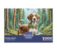 German Shorthaired Pointer 1000 Pieces Jigsaw Puzzles For Adults Educational Games Stress Relieving Entertainment Exercise The Memory of The Brain for Family Decorations 38x26cm/1000pcs