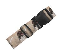 German Shorthaired Pointer Dog, Adjustable Luggage Straps for Suitcases Packing Belts Travel Accessories