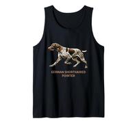 German Shorthaired Pointer GSP Dog Breed Hunting Pointer Dog Tank Top