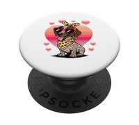 German Shorthaired Pointer GSP Valentines Day PopSockets Adhesive PopGrip