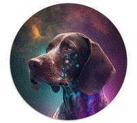 German Shorthaired Pointer JigsawPuzzle 1000 Pieces for Adults Cardboard Puzzles Family Interactive Game, Craft Gift with Colorful Artwork 67.5x67.5cm