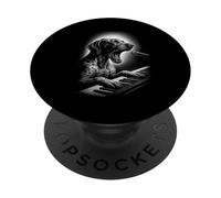 German Shorthaired Pointer Playing Keyboard Piano Player Dog PopSockets Adhesive PopGrip