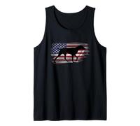 German Shorthaired Pointer Shirt, American Flag GSP Tank Top