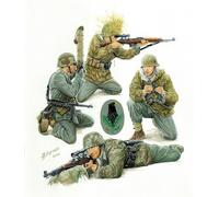 German Sniper Team 1:72 Figure Plastic Model Kit ZVEZDA