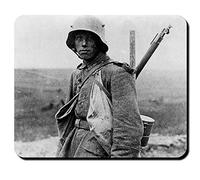 German Soldier 1916 WK I WW 1 M16 STEEL HELMET Photo Mouse Pad Mouse Pad Computer Laptop PC # 11094
