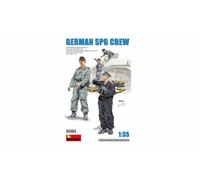German Spg Crew Plastic Kit Figure 1:35 Model MINIART