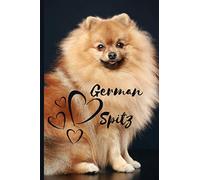 German Spitz Dog Notebook For Dog Lovers: Composition Notebook 6x9" Blank Lined Journal
