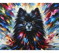 German Spitz Mittel Dog Jigsaw Puzzle | 1000 Pieces | Gifts For Family, Kids, Pet Dog Lovers