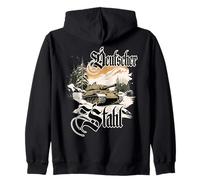 German Stahl Tiger Panzer WWII Tank Driver Soldiers Zip Hoodie