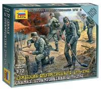 German Sturmpioniere 1:72 Figure Plastic Model Kit ZVEZDA
