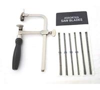 German Style Adjustable Saw Jeweler's Saw with 144 Assorted Cut Blades