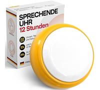 German Talking Clock 12 Hour Format - Speaks GERMAN