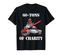 German Tank Christmas | Leopard Tank Crew T-Shirt