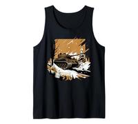 German Tank King Tiger German Tank Soldiers Tank Top