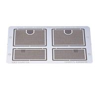 German Tiger I Early Protection Photo Etched Grille Set- 1:35 Scale Military - Tamiya