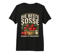 German Tomato Garden Quote for Tomato Lovers Premium T-Shirt