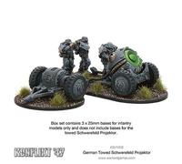 Konflikt'47 Warlord Games, German Towed Schwerefeld Projektor