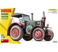 German Tractor D8506 with Roof 1:24 Plastic Model Kit Miniart
