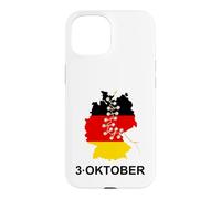 German Unity Day Vintage 90s Germany 3 Oktober 1990 October Case for iPhone 15