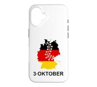 German Unity Day Vintage 90s Germany 3 Oktober 1990 October Case for iPhone 16