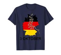 German Unity Day Vintage 90s Germany 3 Oktober 1990 October T-Shirt