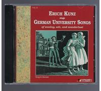 Kunz, Erich - German University Songs-Volume. 2