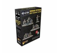 Warlord Games German Army Veteran Heavy Weapons Platoon 28mm Scale Resin Miniatures for Bolt Action Highly Detailed World War 2 Miniatures