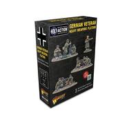 Warlord Games German Army Veteran Heavy Weapons Platoon 28mm Scale Resin Miniatures for Bolt Action Highly Detailed World War 2 Miniatures